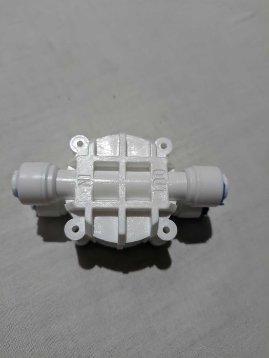 Чотириходовий клапан зворотний осмос 1/4 хомут дренаж кран