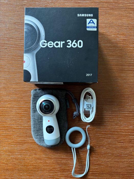 Kamera Samsung Gear 360 (2017) 4K | Stan IDEALNY | Karta SD 32GB Gratis!