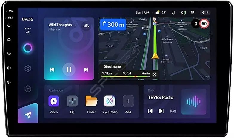 Магнітола Teyes CC3L CC3 4/32 4/64 6/128 з рамкою під будь яке авто