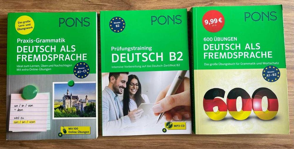 Livros exercicios Alemão A1-С1