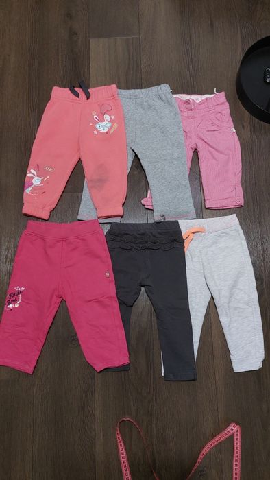 Spodnie komplet set 98 dziewczęce