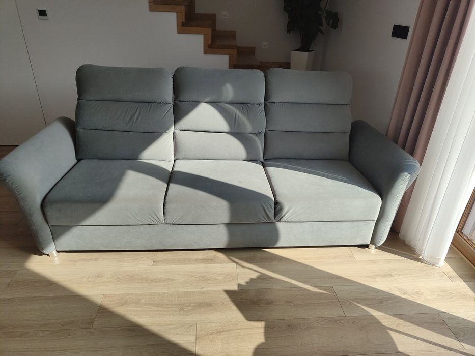 Sofa kanapa 3F 3osobowa Nitra PWM szara trzyosobowa Białystok Bojary