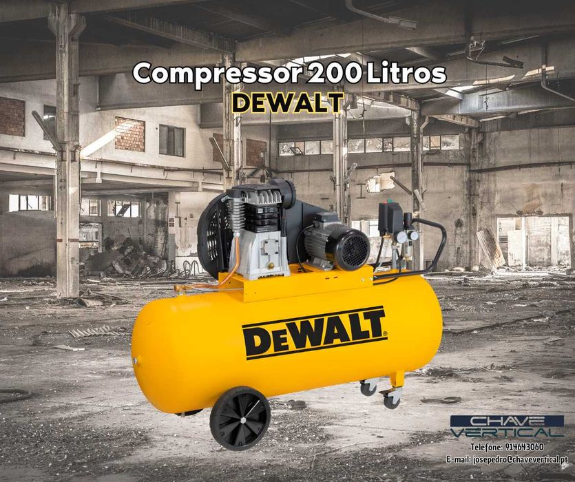 Compressor 200 Litros 400V DEWALT  JR19