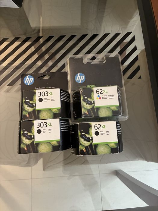 Tinteiros originais HP 302XL, 301XL, 303XL, 62XL