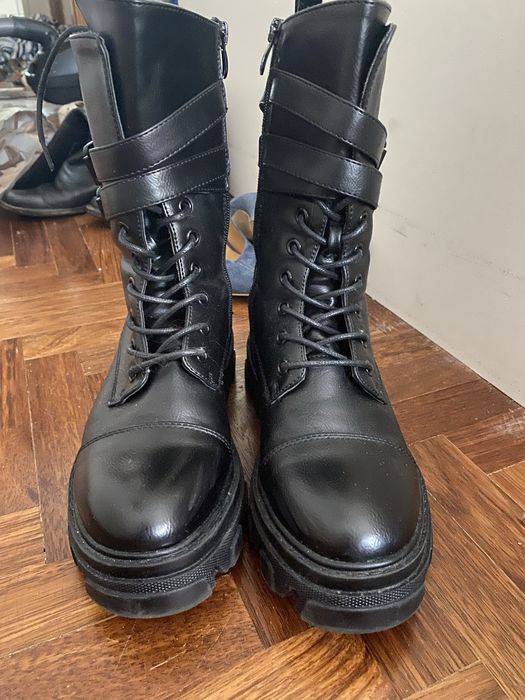 Botas estilo militar