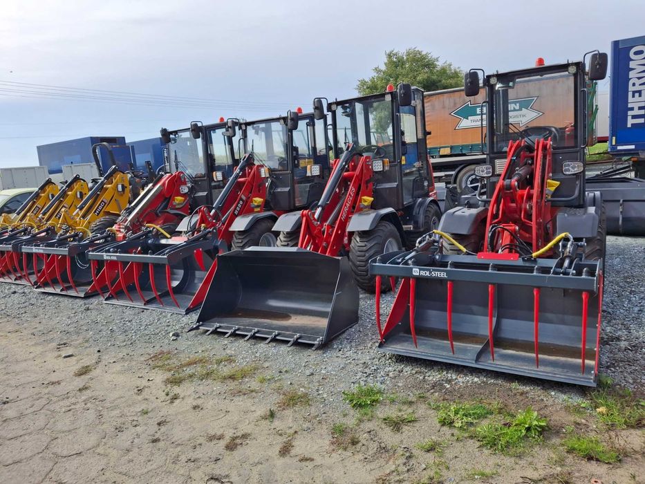 Nowa miniładowarka Heracles H280 z silnikiem yanmar udzwig 1,5 t wa3 t