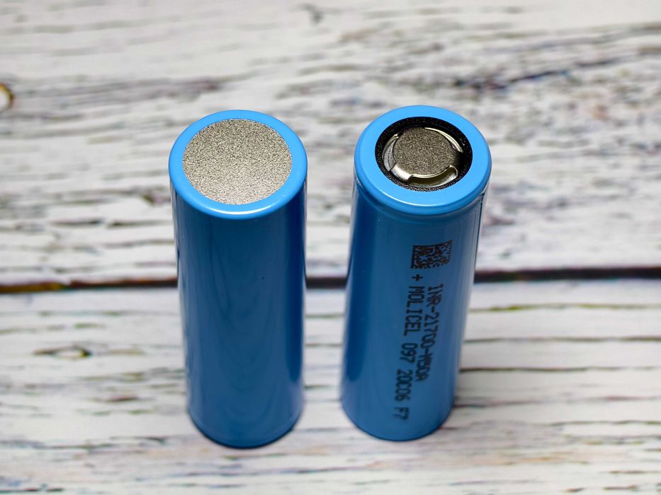 Акумулятори 21700 Molicel M50A 5000mAh 20A Li-ion INR21700
