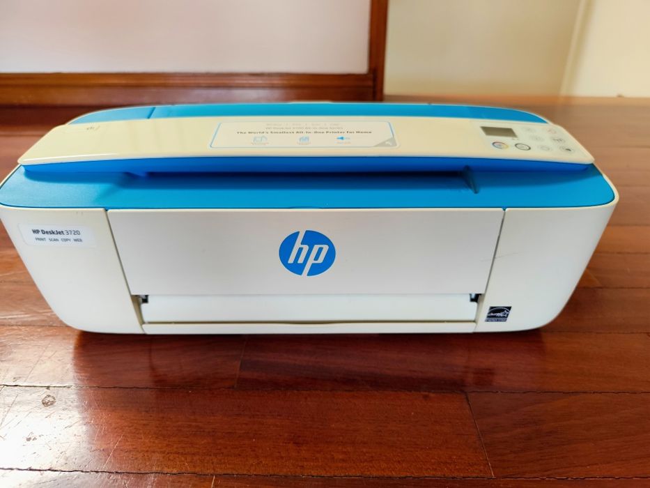 Impressora Multifunções HP DeskJet 3720 Wi-Fi – Como Nova