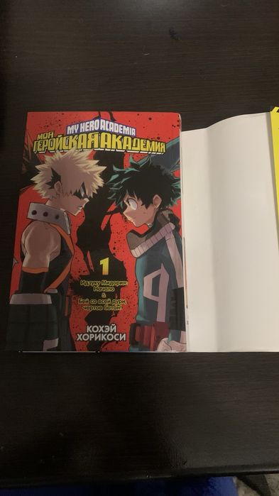 Манга «Моя геройская академия»