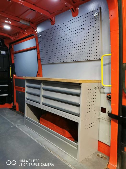 Zabudowa serwisowa warsztatowa Crafter Man Sprinter