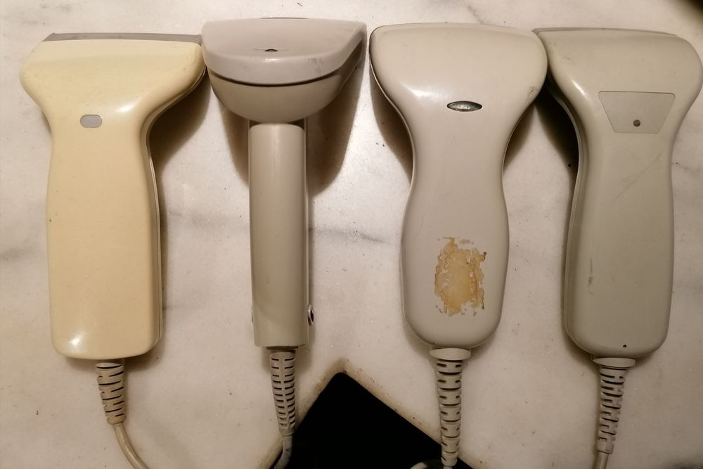 Scanners de mão usados