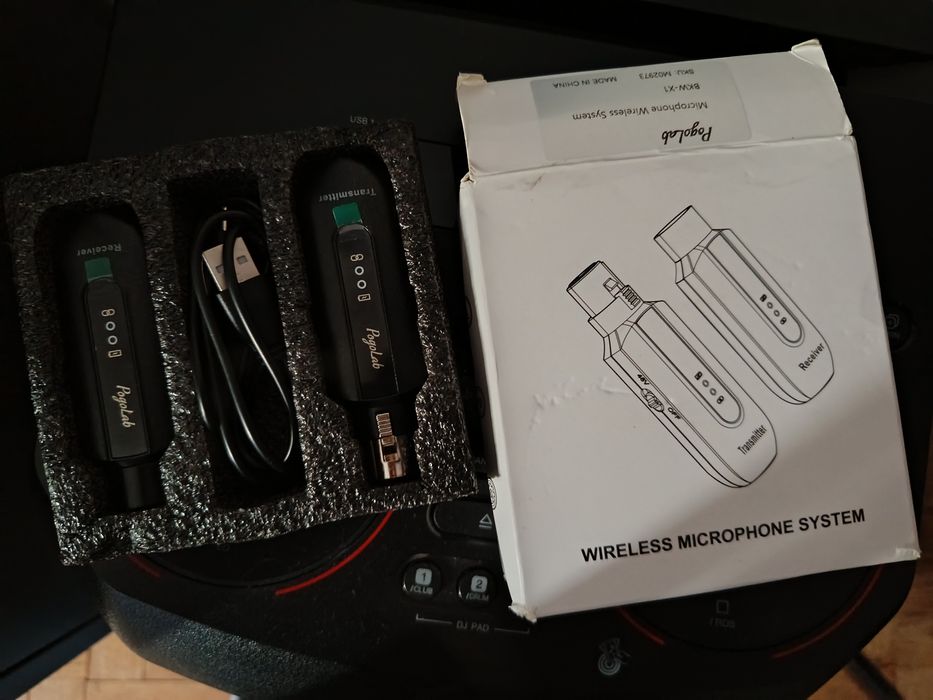 Sistema wireless para microphone