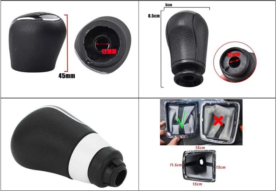 Manete moca seletor caixa Ford vários modelos