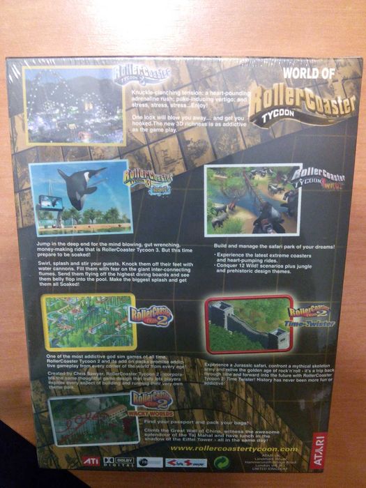 Jogo PC - World Of Roller Coaster Tycoon