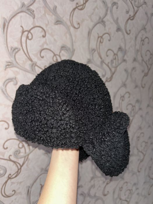 Шапка ушанка чорна