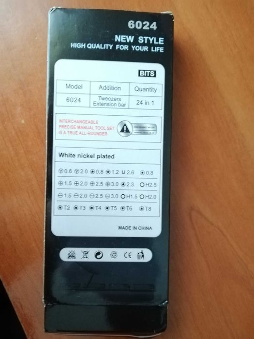 Chaves de precisão 24 em 1