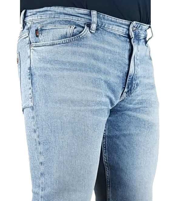 Nowe męskie jeansy Hugo Boss - Delaware - Slim Fit - Boss Orange oryg. rozmiar W34/L34