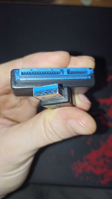 Кабель Адаптер Sata - USB 3.0 Кабель USB - SATA 3 для HDD (2.5)  - SSD