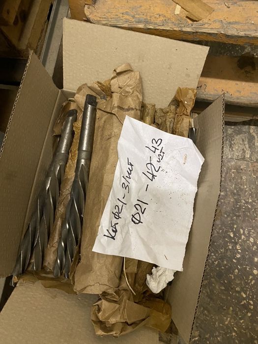 Развертки конусные котельные ссср 13-37мм, ссср