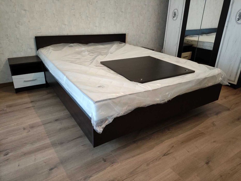 Акція Двоспальне Ліжко 160+вклад та орт. Матрацом