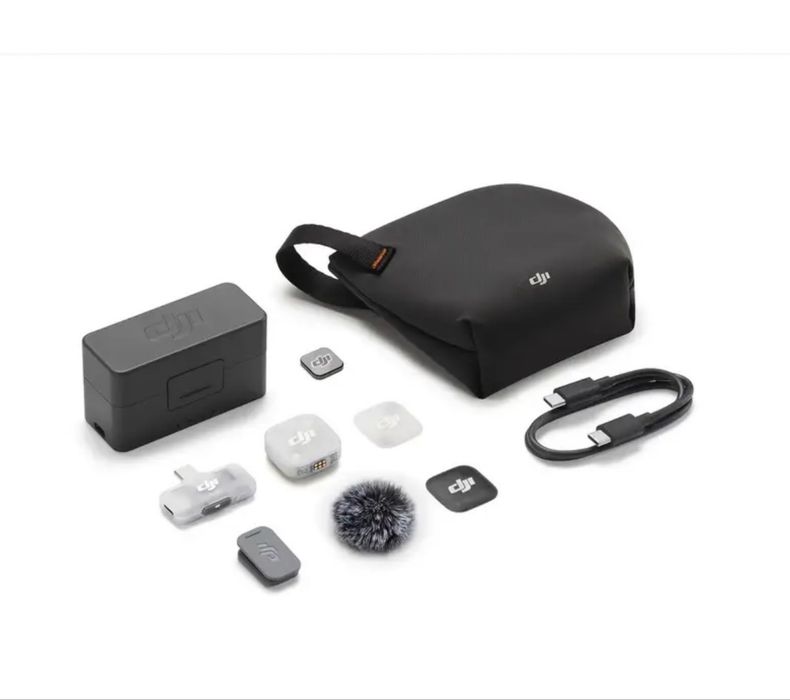НОВІ DJI Mini Mic 2 [1 TX + 1 RX + Charging Case]