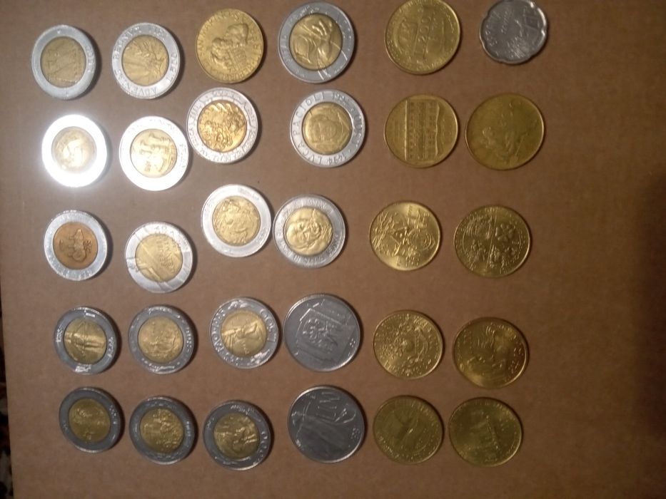 Монети Сан-Марино, Італії, Ватикану,  Екваторіальної Гвінеї, Великої Б