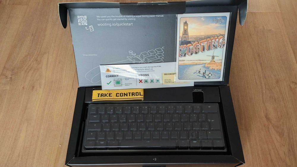 Teclado Wooting 60HE+ (Gaming)
