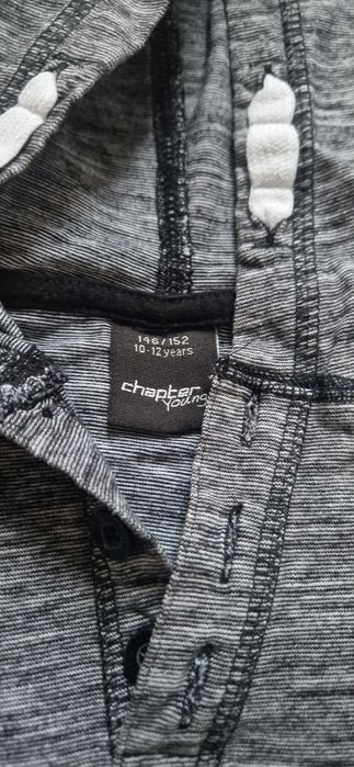 Bluzka chłopięca z kapturem 146/152