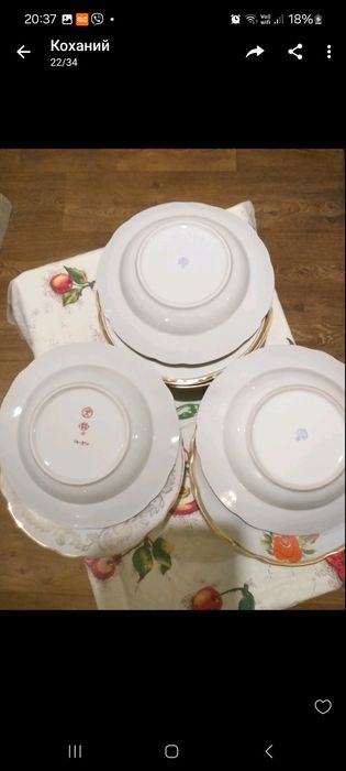 Набір тарілок нові