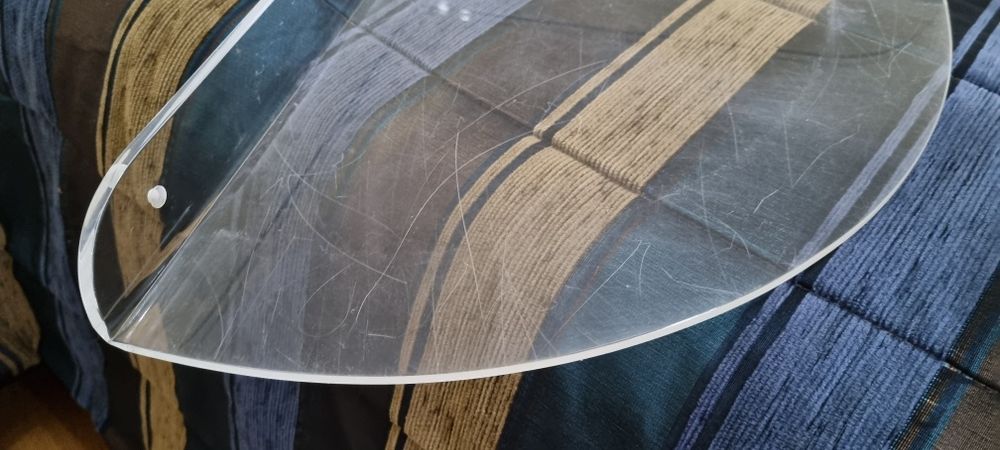 Prateleiras em acrílico cristal