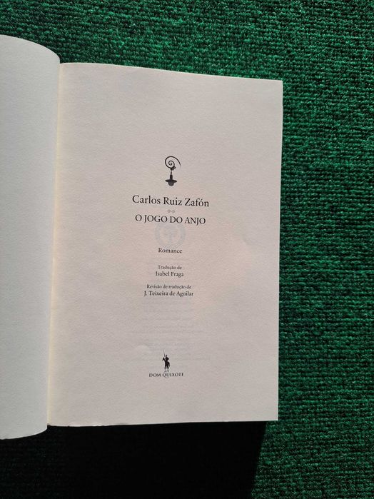 O Jogo do Anjo - Carlos Ruiz Zafón