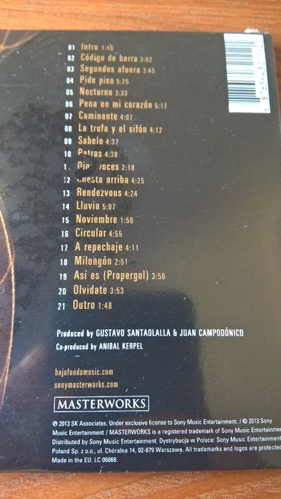 Bajofondo - Presente (portes Incluídos) NOVO na embalagem