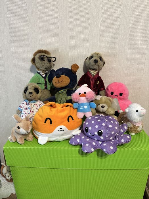 Мягкие игрушки. Пес ПатронПеревертыши. Сурикаты.