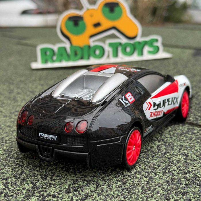 Машинка для дрифту на радиоуправлении Bugatti Veyron . Дрифт машинка
