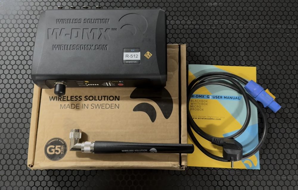 Wireless Solution Odbiornik RDM i Wi-Fi Blackbox R-512 G6 WDMX