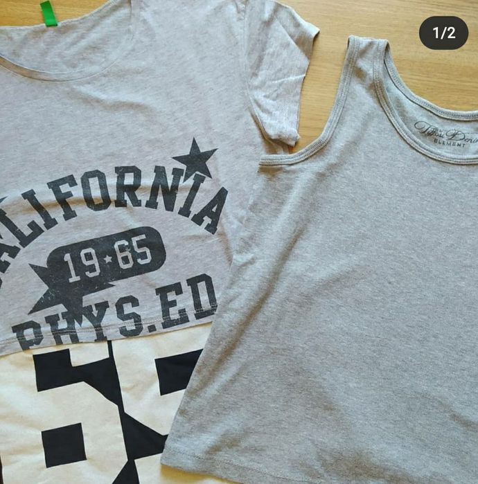 Conjunto 2 blusas Benetton/Tiffosi 11 anos