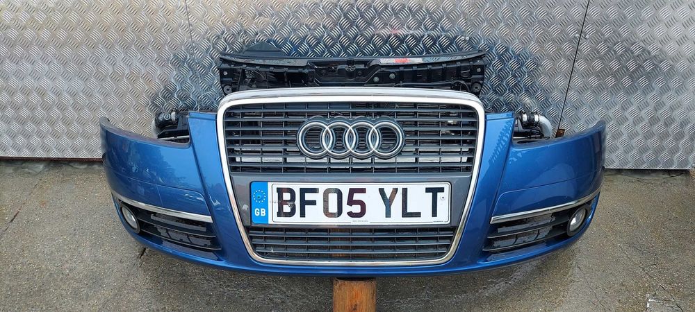 Audi A6 С6 ауди а6 с6  Бампер передний  рестайлинг дорестайл разборка