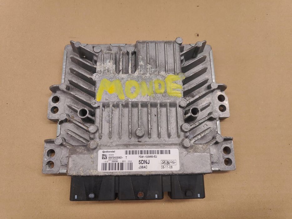 ford mondeo komputer sterownik silnika 7g91-12a650-ej continental