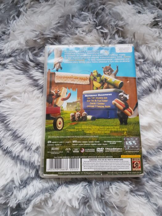 Skok przez płot bajka na DVD