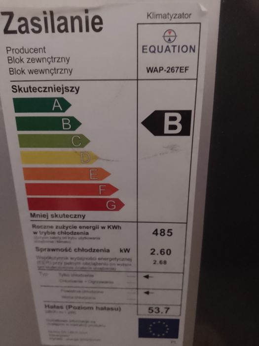 Klimatyzacja przenośna.