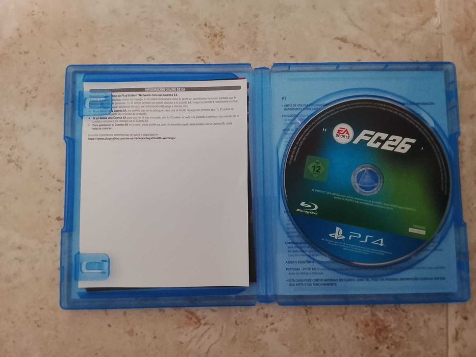 PS4 - FC26 - EA Sports - como novo