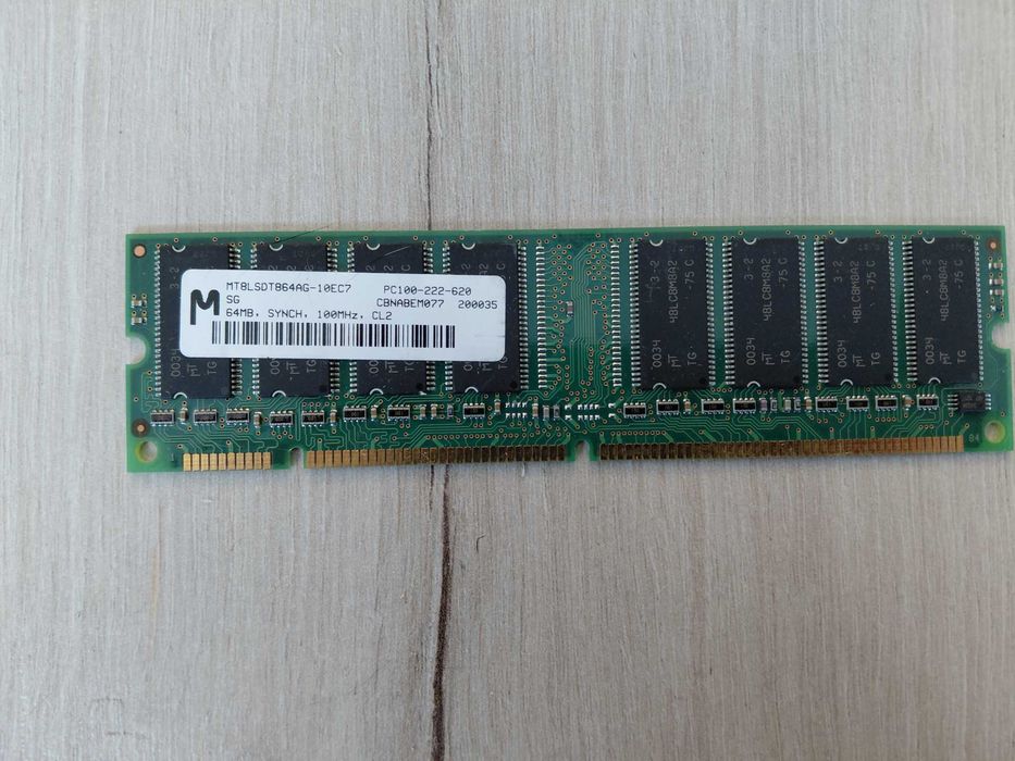 Pamięć SDRAM PC100 64MB