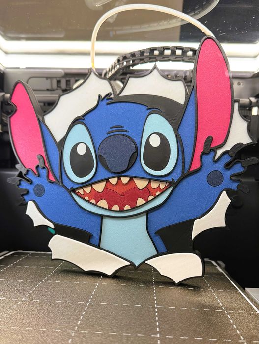 Decoração Parede Stitch