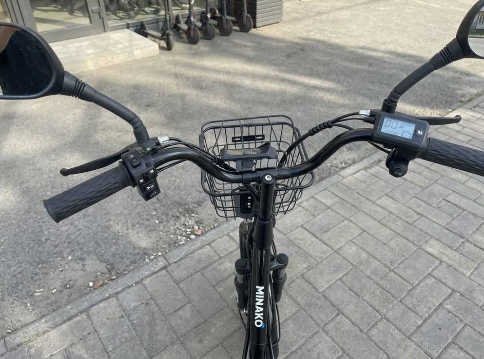 Потужний електровелосипед Green Giant U18, Minako Lux  600W 18/26Ah — мінус 30%