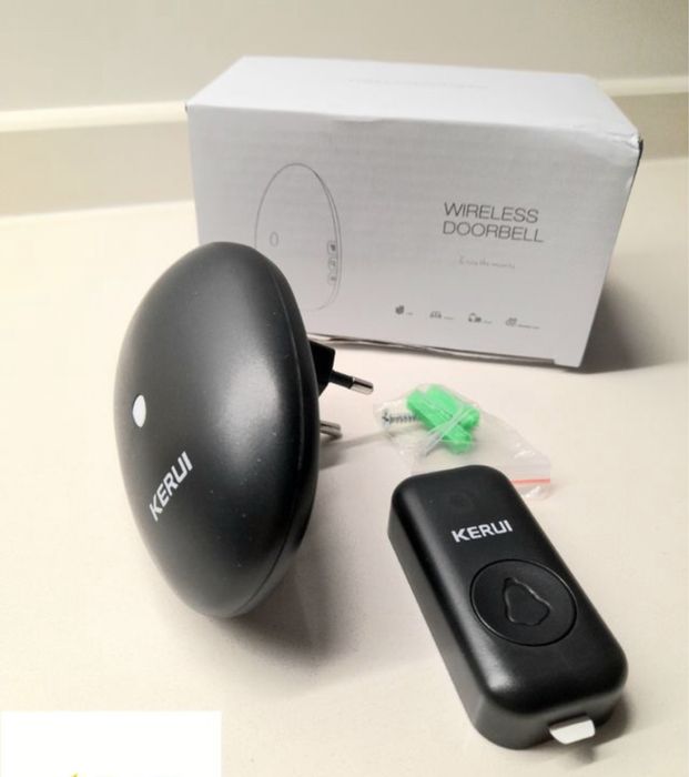 Campainha sem fio botão à prova de água