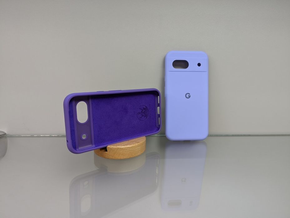 Google Pixel 8A Противоударный чехол з логотипом софт тач Чохол