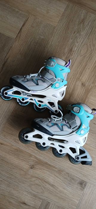 Rolki dziecięce OXELO 32-35 używane