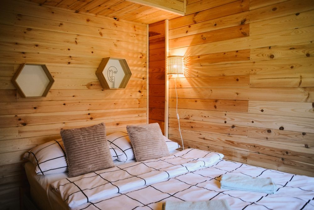 Domek z balią i jacuzzi na 6 osób, nad jeziorem, Kaszuby, Wieżyca, Ko