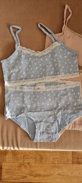 H&M білизна комплект трусики +топ