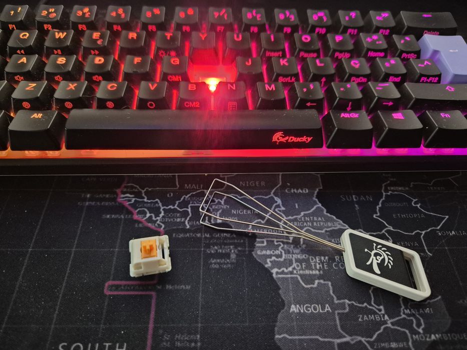 Ducky one 3 mini moded